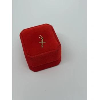 Cruce din aur proba 585*  0.39gr