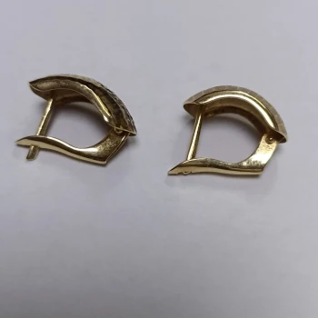 Cercei din aur proba 585 1,81 gr