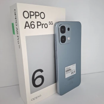 Telefon Oppo A6 Pro 8/256 GB Silver Blue Titanium