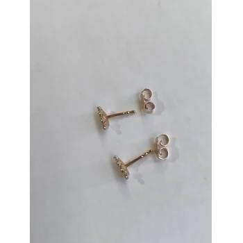 Cercei din aur proba 585* 0.69 gr
