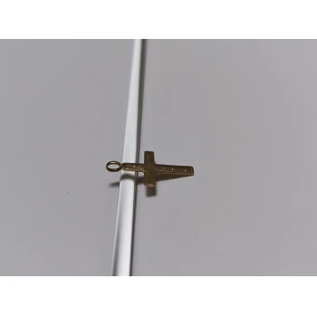 Cruce din Aur Proba  585* 0.7gr