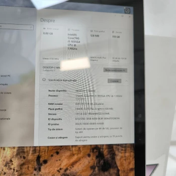 Tableta Microsoft Surface Pro 7 Silver