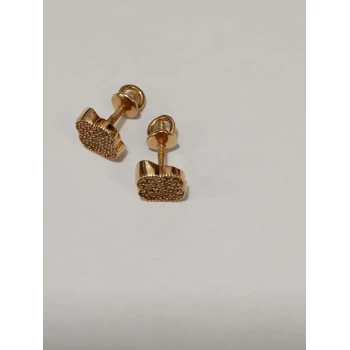 Cercei din aur proba 585 2,42 gr