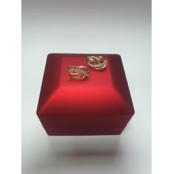Cercei din aur proba 585 2,44 gr