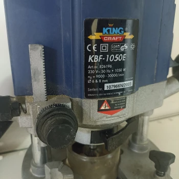 Freză electrică pentru lemn KING CRAFT KBF-1050