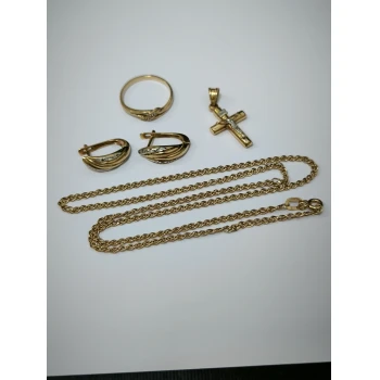 Set din Aur proba 585 7.31 Gr