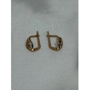 Cercei din aur proba 585  2.64gr