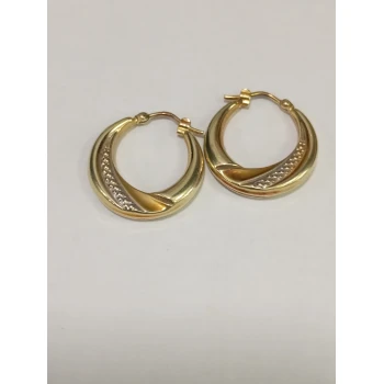 Cercei din aur proba 585* 3.05gr