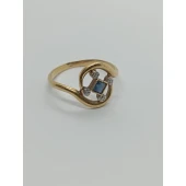 Inel Din Aur Proba 750* 2.42 Gr.