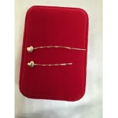 Cercei din Aur proba 585*  0.82  gr