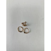Cercei din aur proba 585 1.41 gr