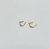 Cercei din aur proba 585* 2.54 gr