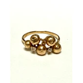 Inel Din Aur Proba 585* 2.4gr