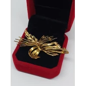 Broșă Din Aur Proba 375 7,50 gr