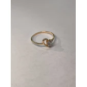 Inel din aur proba 585*-1,02 gr