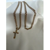 Lant din aur cu cruce 585* 10.03 gr