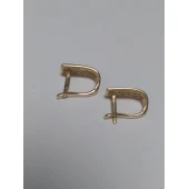 Cercei din aur proba 585* 2,43gr