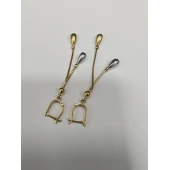 Set Lanț Cu Cercei Proba 585* 6.62 gr