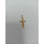 Cruce Din Aur Proba 585  0.76gr