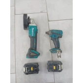 Makita Polizor Unghiular DGA454 + Masina De Insurubat Cu Impact DTD146