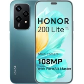 Telefon Honor 200 Lite 256 GB Cyan Lake