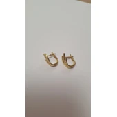 Cercei Din Aur Proba 750  4.32 gr