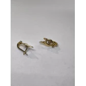 Cercei din aur proba 585* 2,66 gr