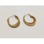 Cercei din aur  750* 2.97gr