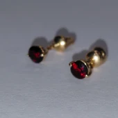 Cercei din aur Proba 585 Masa 1,19 gr