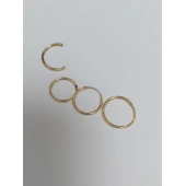 Cercei din aur proba 750* 0.48 gr