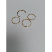 Cercei din aur proba 750* 0.48 gr