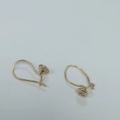 Cercei Din Aur Proba 585 0.71 Gr