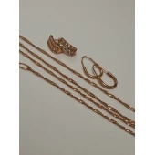 Set 2 Perechi de Cercei +Lănțișor 585* 6,86 gr