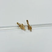 Cercei din aur proba 585  2.37 grame