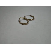 Cercei din aur proba 585* 0,59 gr
