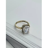 Inel Din Aur Proba 585*  2.79 gr