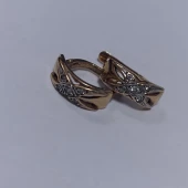 Cercei din Aur Proba 585*  4.21 gr