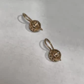 Cercei Din Aur 583* 2,23 gr