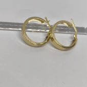 Cercei din aur proba 585*-2,23 gr
