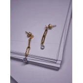 Cercei Din Aur Proba 750* 0.96 Gr