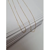 Lant din aur proba 750* 0.98 grame