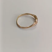 Inel Din Aur Proba 585* 1.27 gr