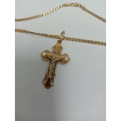 Lant și Cruce Din Aur Proba 585*  4.47gr