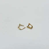 Cercei din aur proba 585  2.54 gr