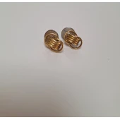 Cercei din aur proba 750* 4.63 grame