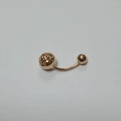 Piercing  Aur proba 585 1.19 gr