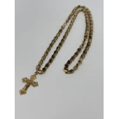 Lant cu cruce din aur 585* 11.45gr