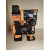 Set de Scule pentru Cheie de Impact fără fir WOKIN și Polizor Unghiular fără fir