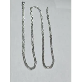 Lanț de argint proba 925 masa 6,95 gr 50 cm