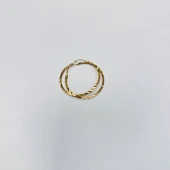 Cercei din aur proba 585  2.43 gr.